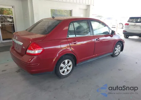 2008 Nissan Versa S/Sl из США, поврежденный, VIN 3N1BC11E78L396994